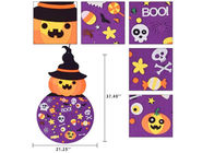 Eco Friendly 50pcs Felt Holiday Decorations Halloween Witch For Kids Gift