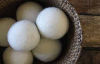 8cm Natural Fabric Softener Felted Wool Dryer Balls